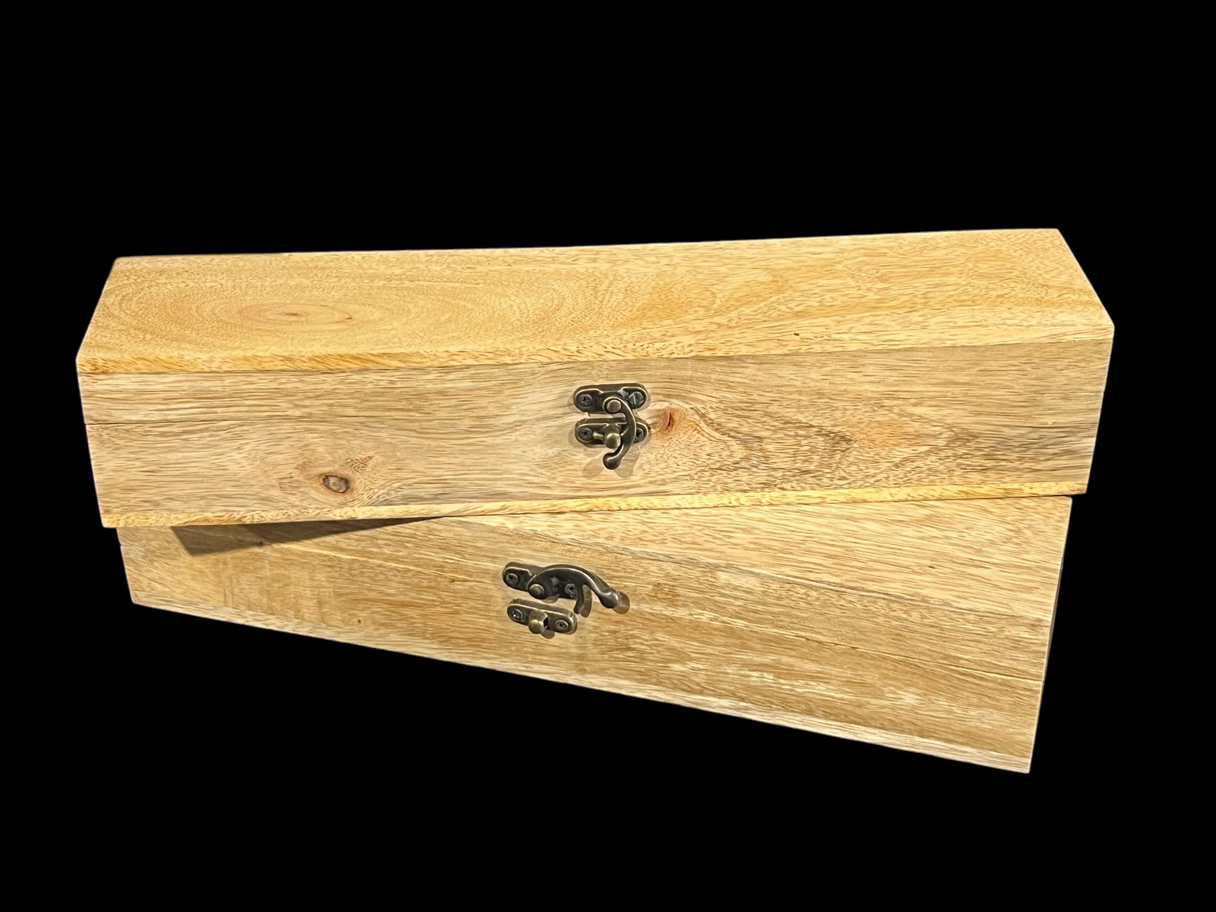 Mango Box Small- Natural - M.C. KnifeWorks