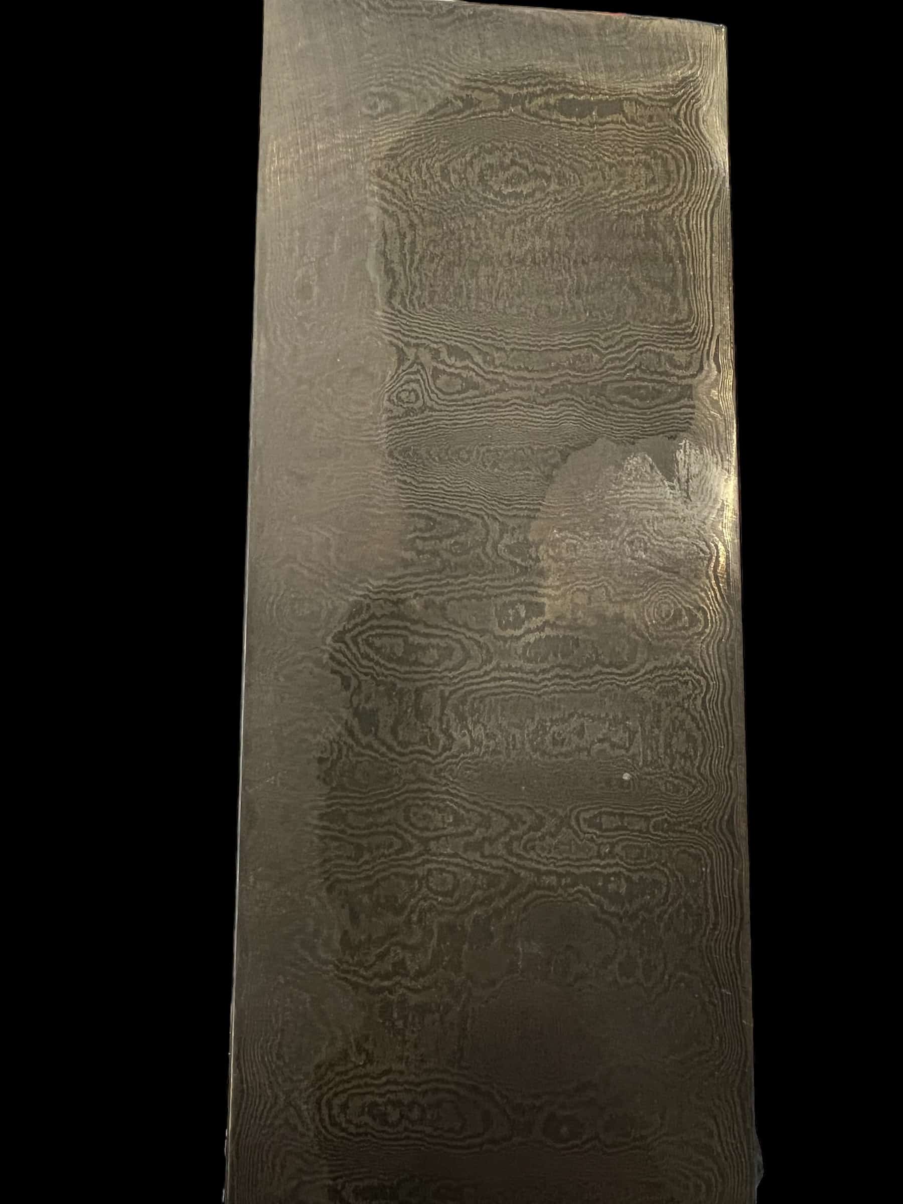 Machine Billit Pattern 300 Layer Random Pattern Damascus Billet 2 1/4